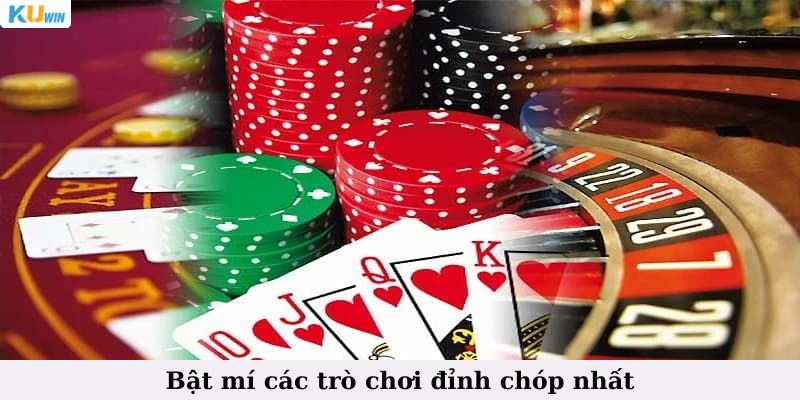 Bật mí các trò chơi đỉnh chóp nhất